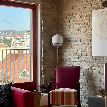 아파트 Penthouse W Private Rooftop And Free Parking