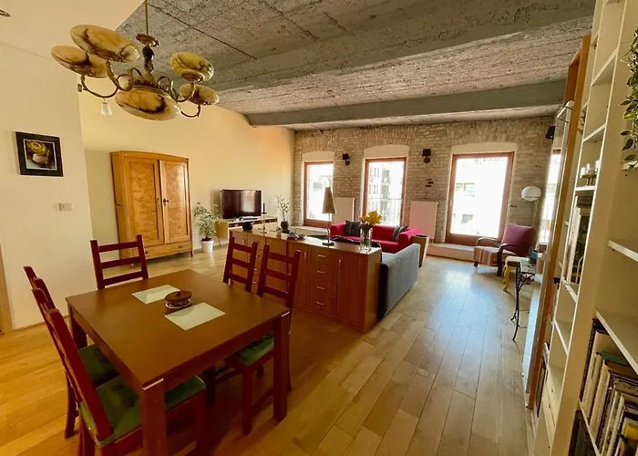 Penthouse W Private Rooftop And Free Parking Budapeszt