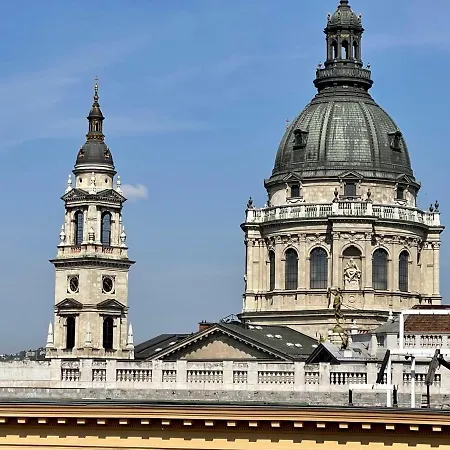 Penthouse W Private Rooftop And Free Parking Lejlighed Budapest